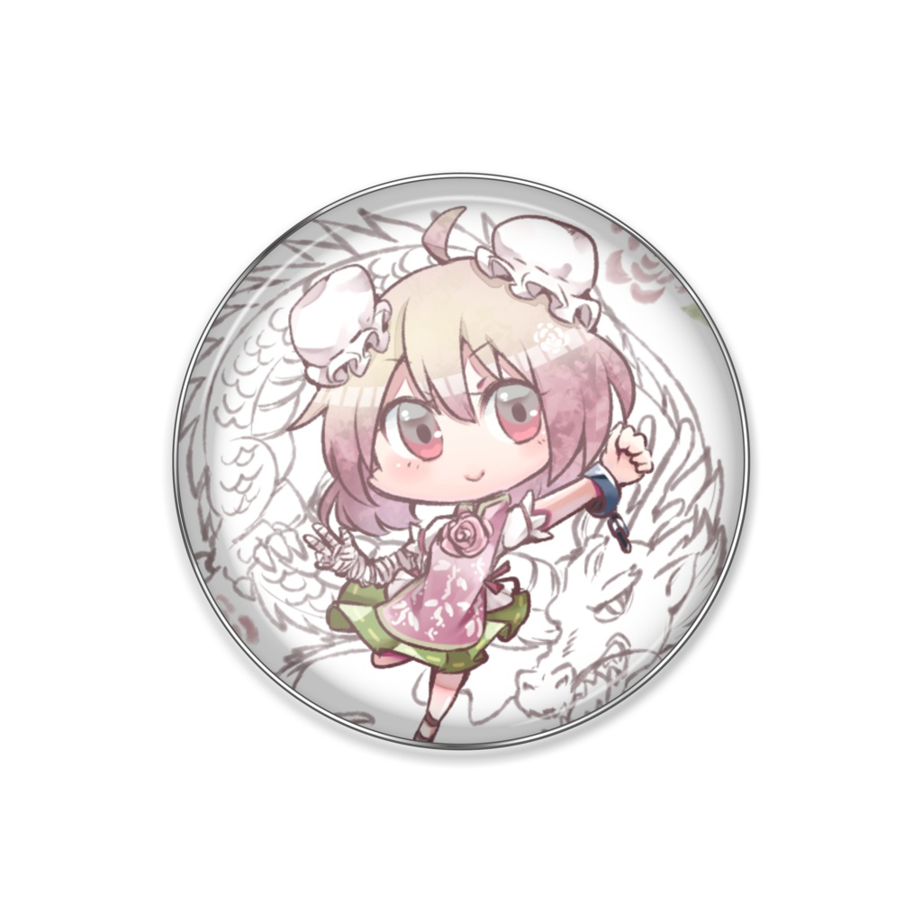 茨木華扇ピンバッジ