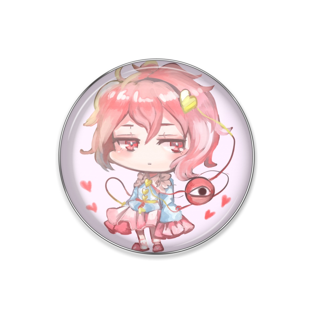 さとりピンバッジ