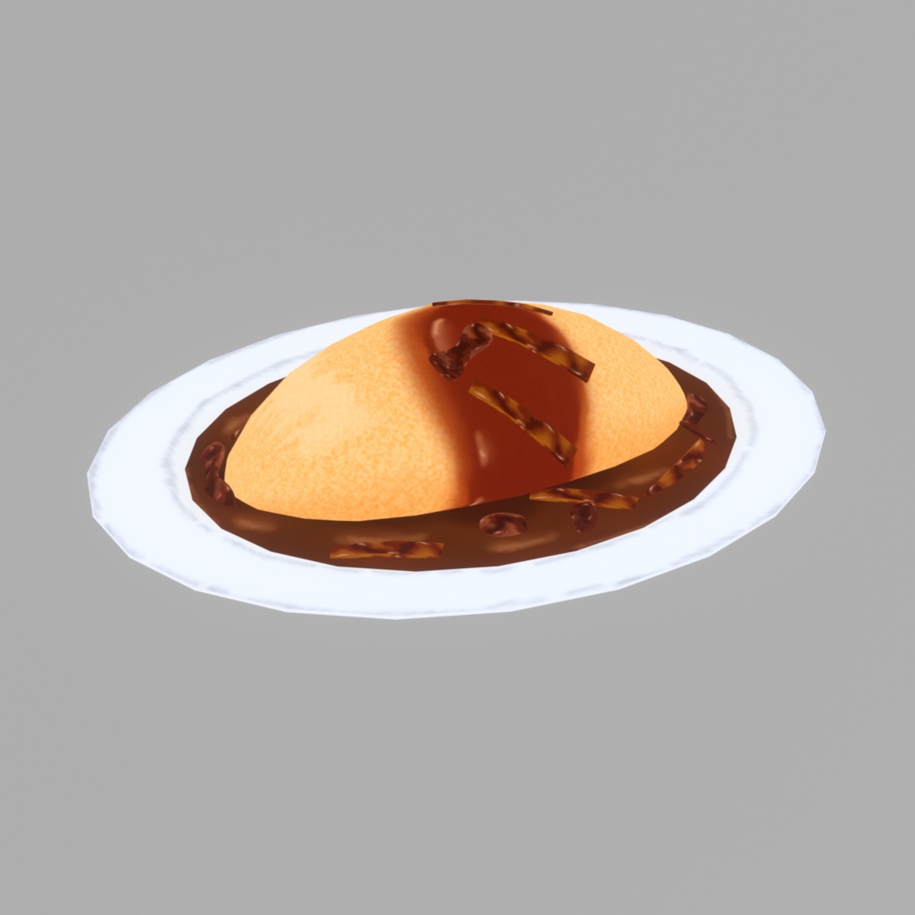 オムライスビーフシチューソース