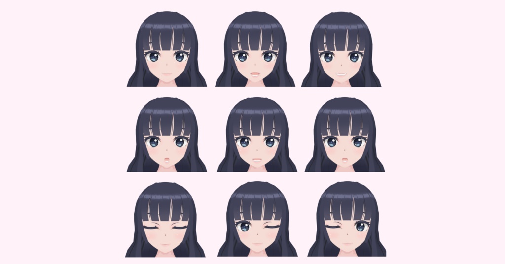 cluster用オリジナルアバターKIKUKO（きくこ） - よっしー3D工房 - 2/3