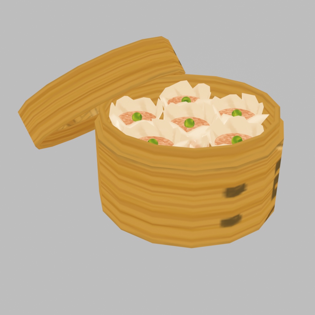 中華料理3Dモデル