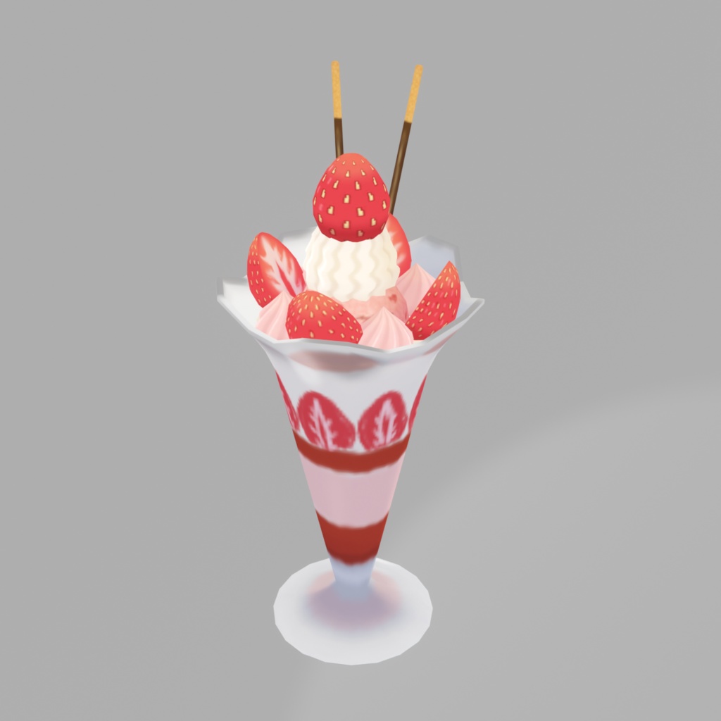 ストロベリーパフェ