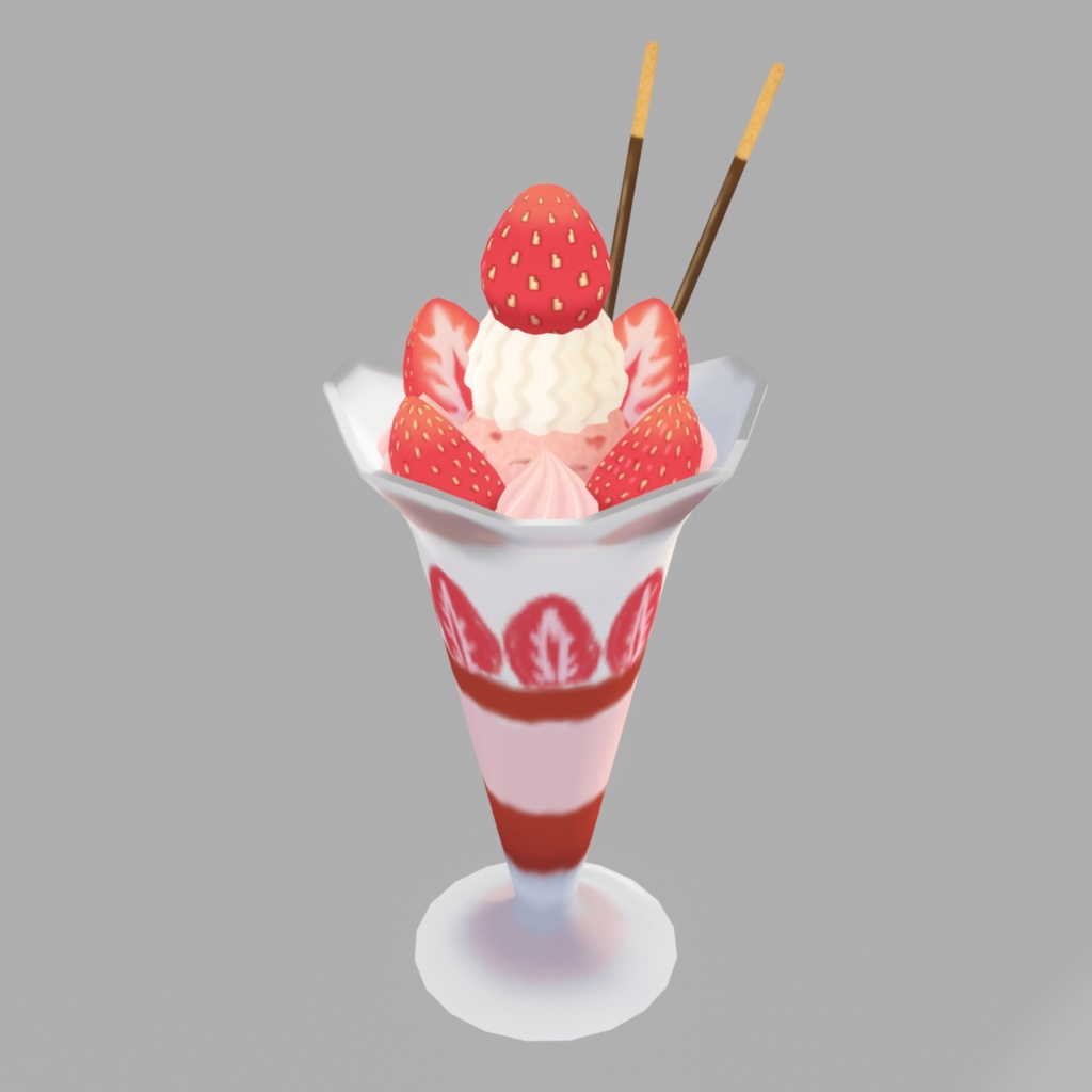 ストロベリーパフェ