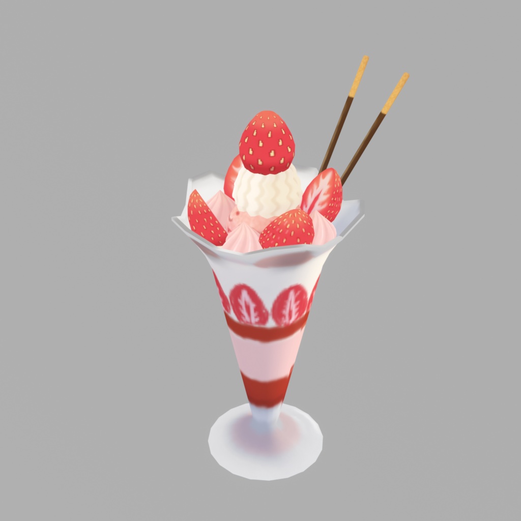 ストロベリーパフェ