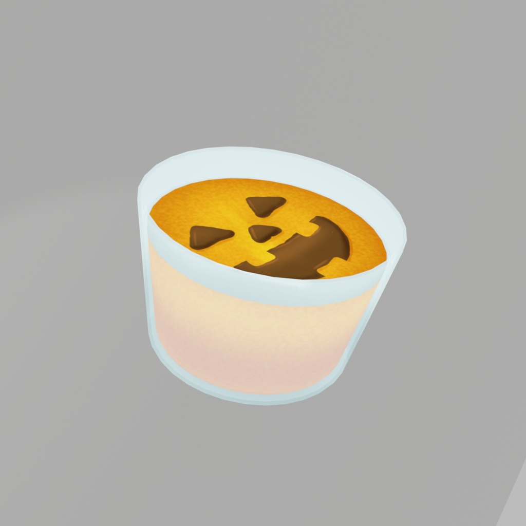 かぼちゃプリン