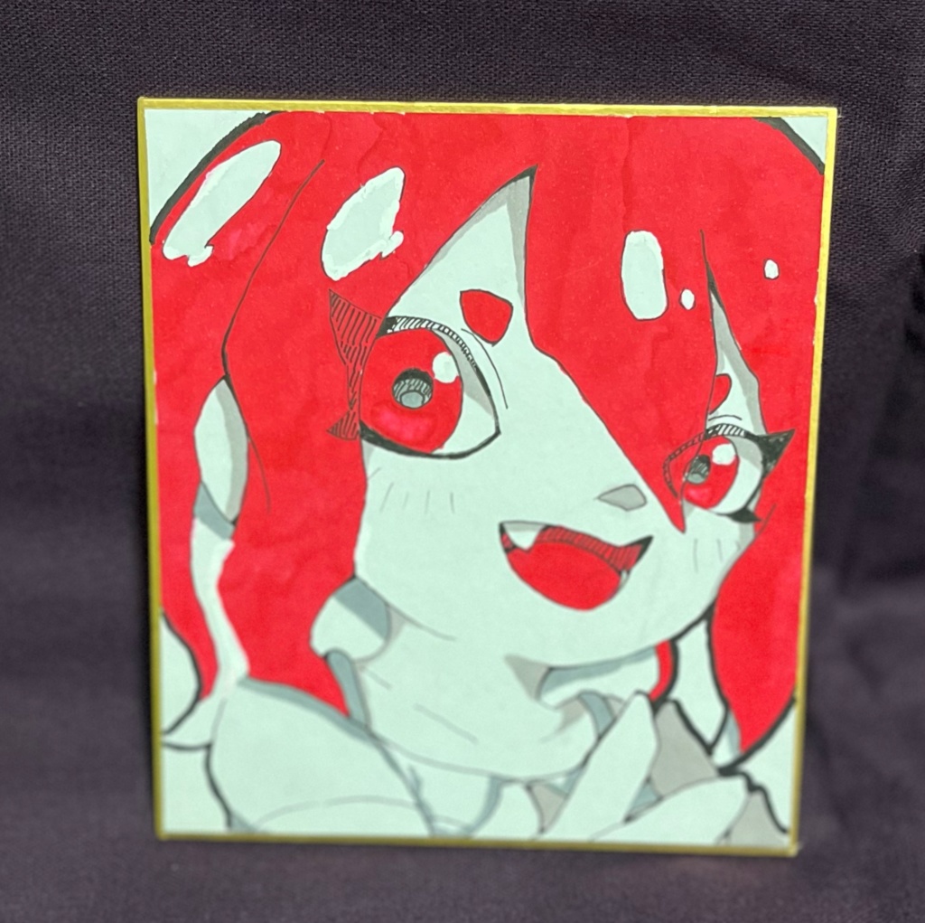 スプラトゥーン 原画色紙