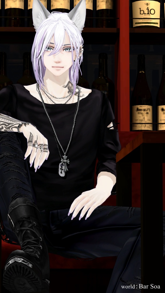 不比等 fuhito_FBX/ VRMアバター素体 / Vroidヘアプリセット/