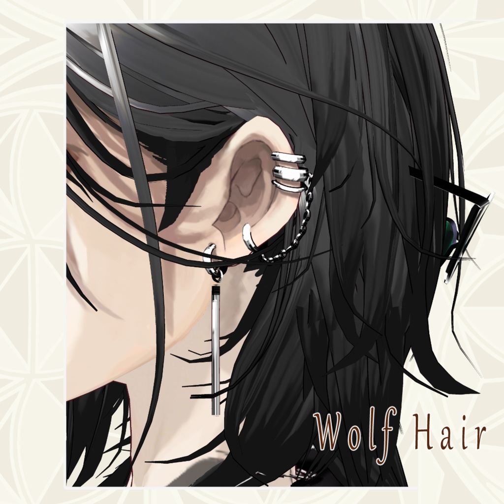 不比等 fuhito_FBX/ VRMアバター素体 / Vroidヘアプリセット/