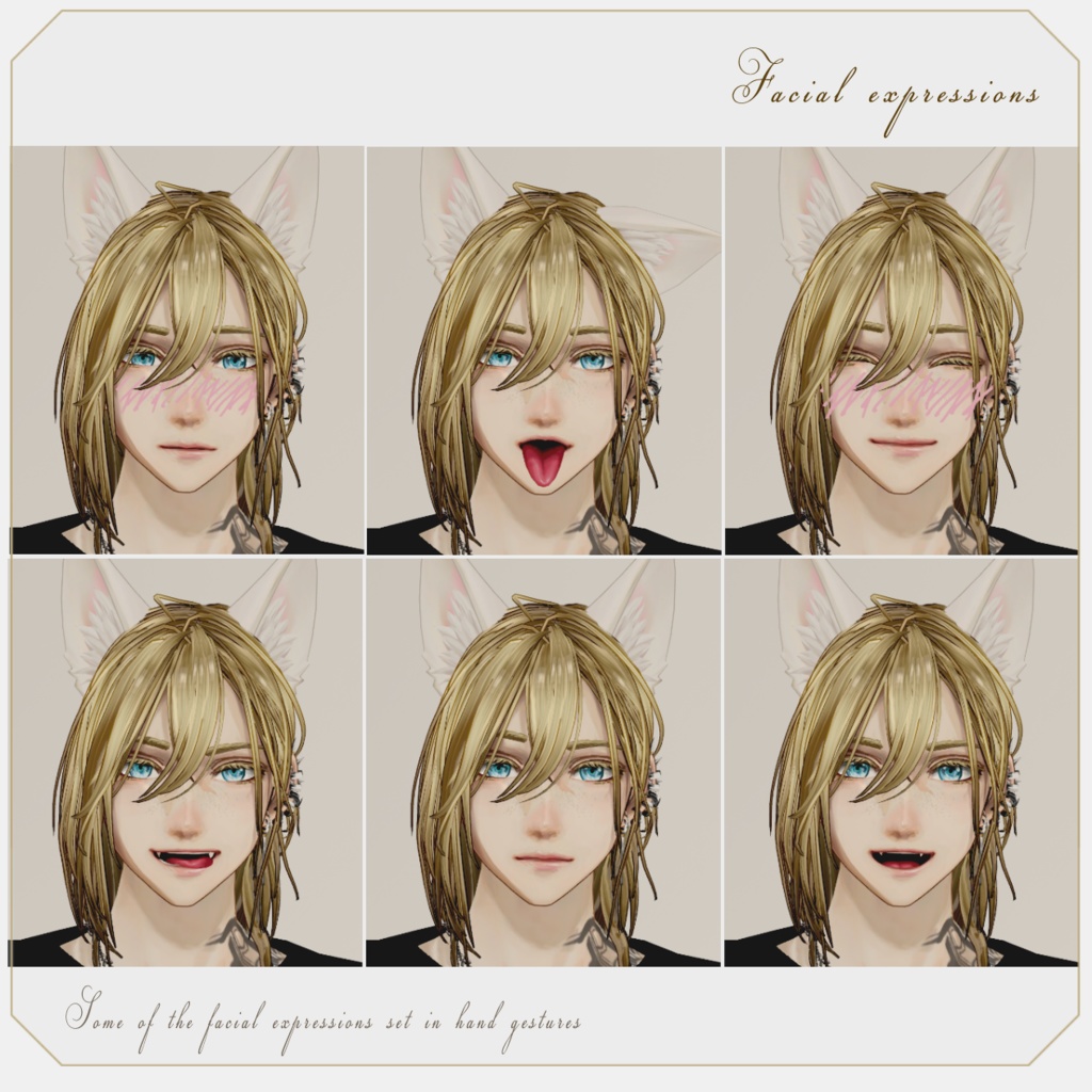 不比等 fuhito_FBX/ VRMアバター素体 / Vroidヘアプリセット/