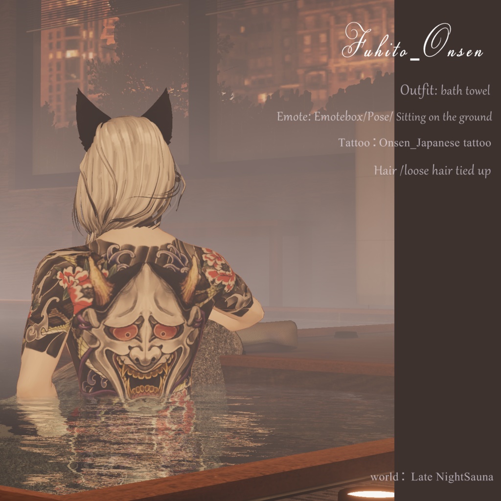 不比等 fuhito_FBX/ VRMアバター素体 / Vroidヘアプリセット/