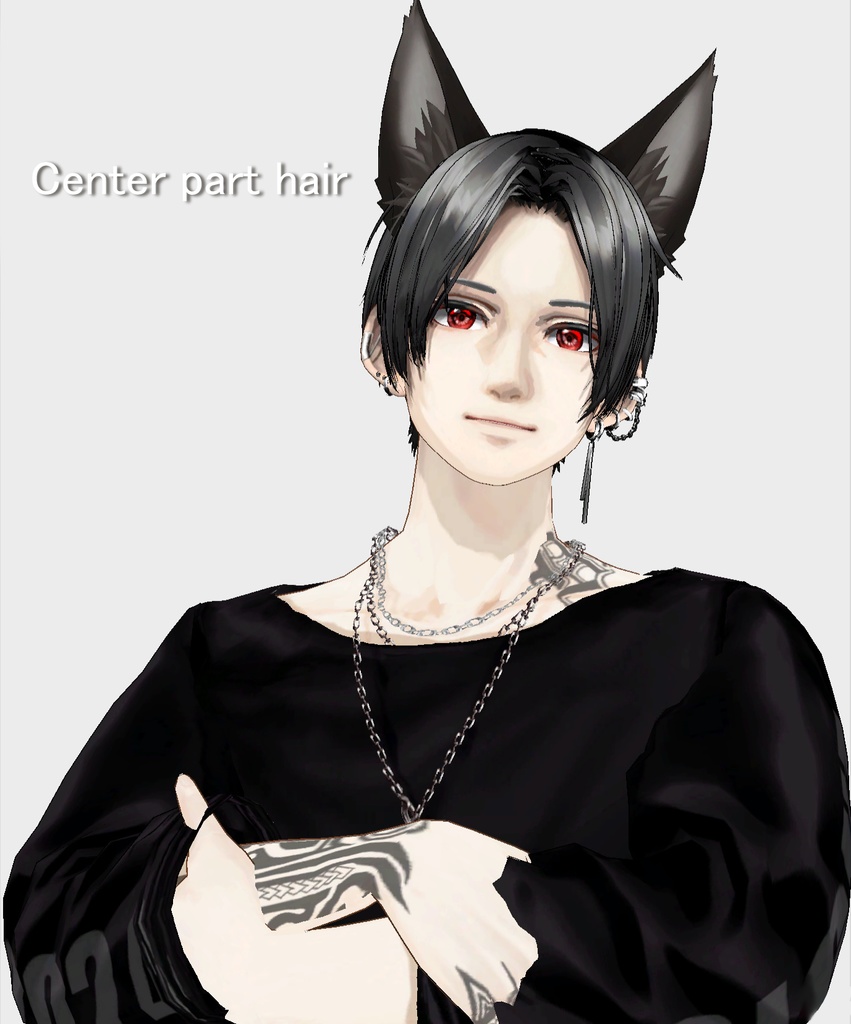 【FBX/VRM/XAvatar】ヒカルくん アバター & ヘアープリセット