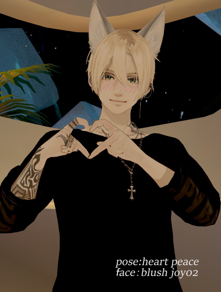 【FBX/VRM/XAvatar】ヒカルくん アバター & ヘアープリセット