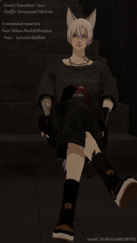 【FBX/VRM/XAvatar】ヒカルくん アバター & ヘアープリセット