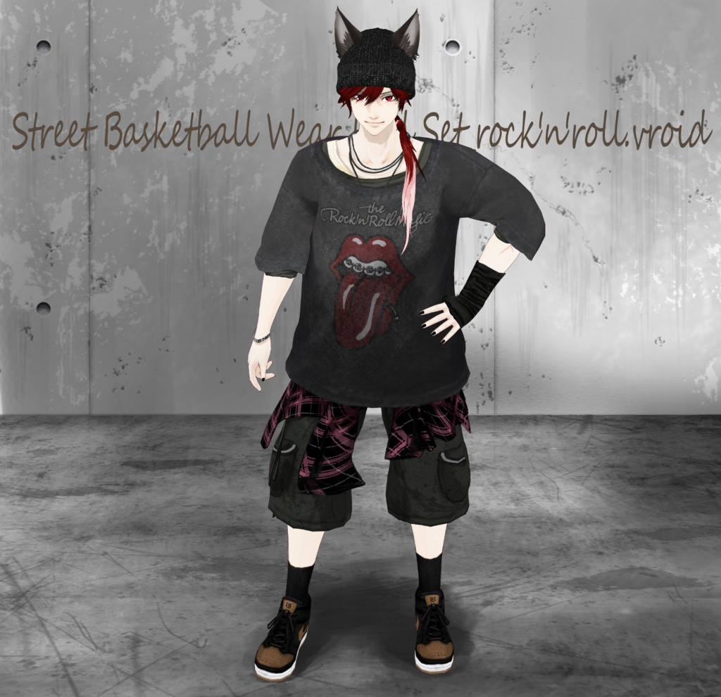 【FBX/VRM/XAvatar】Ryoくん アバター&ヘアープリセット