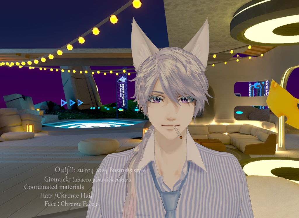 【FBX/VRM/XAvatar】Ryoくん アバター&ヘアープリセット