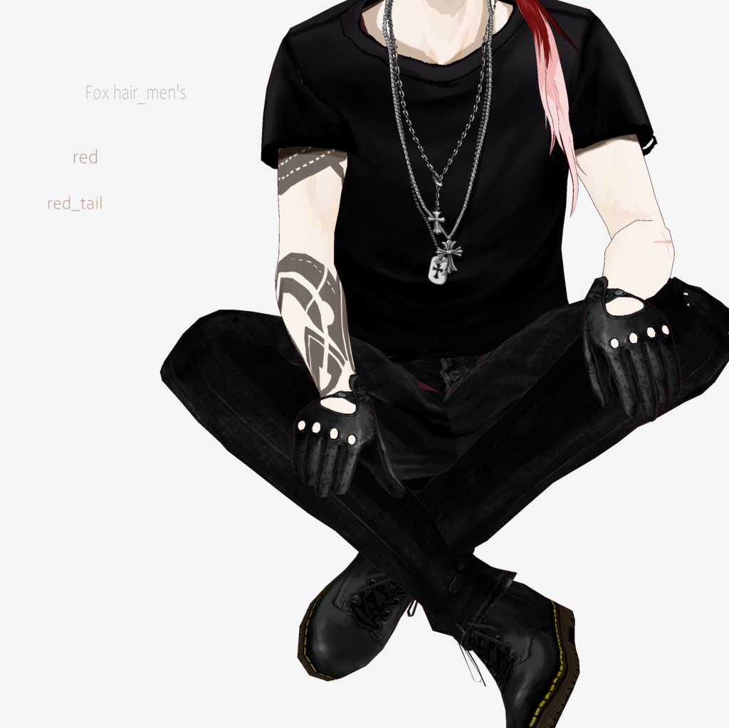 【FBX/VRM/XAvatar】Ryoくん アバター&ヘアープリセット