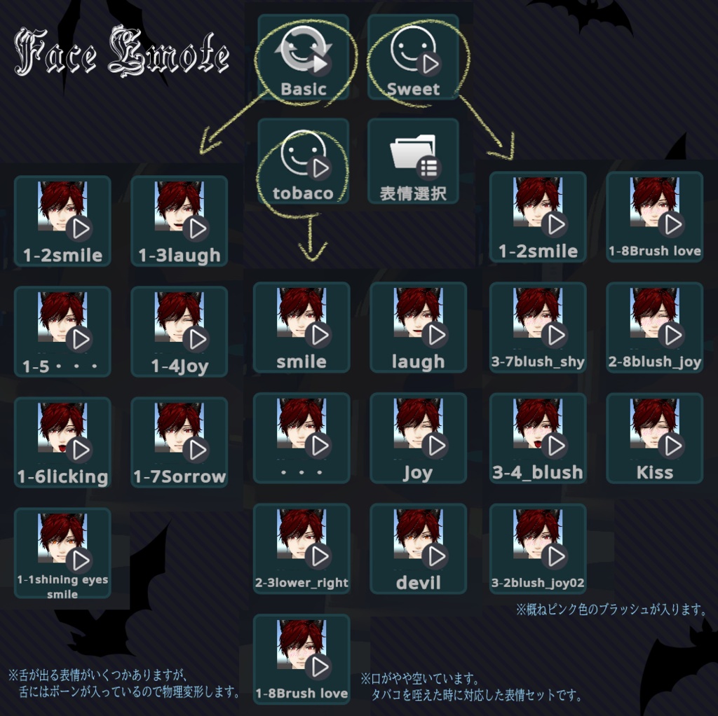 【FBX/VRM/XAvatar】Ryoくん アバター&ヘアープリセット