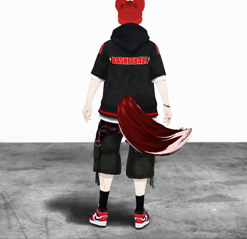 【XWear/Vroid】バスケットボールシューズ