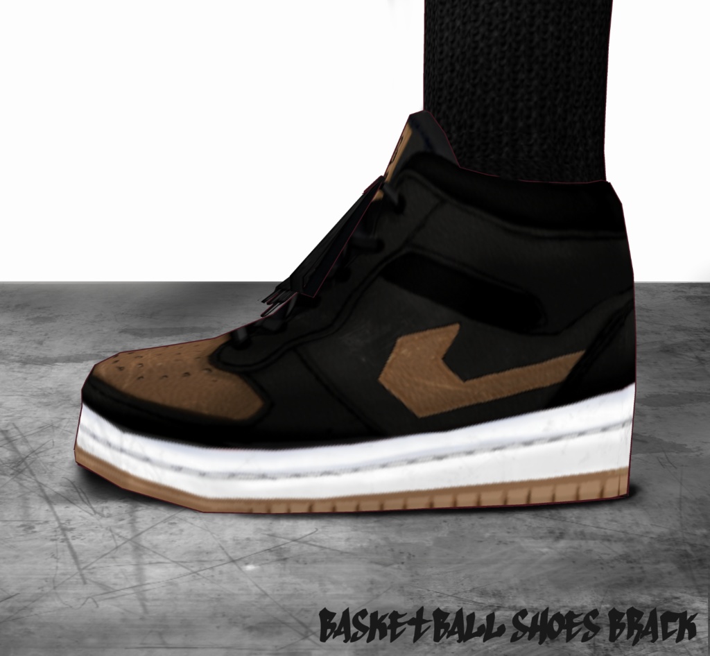 【XWear/Vroid】バスケットボールシューズ