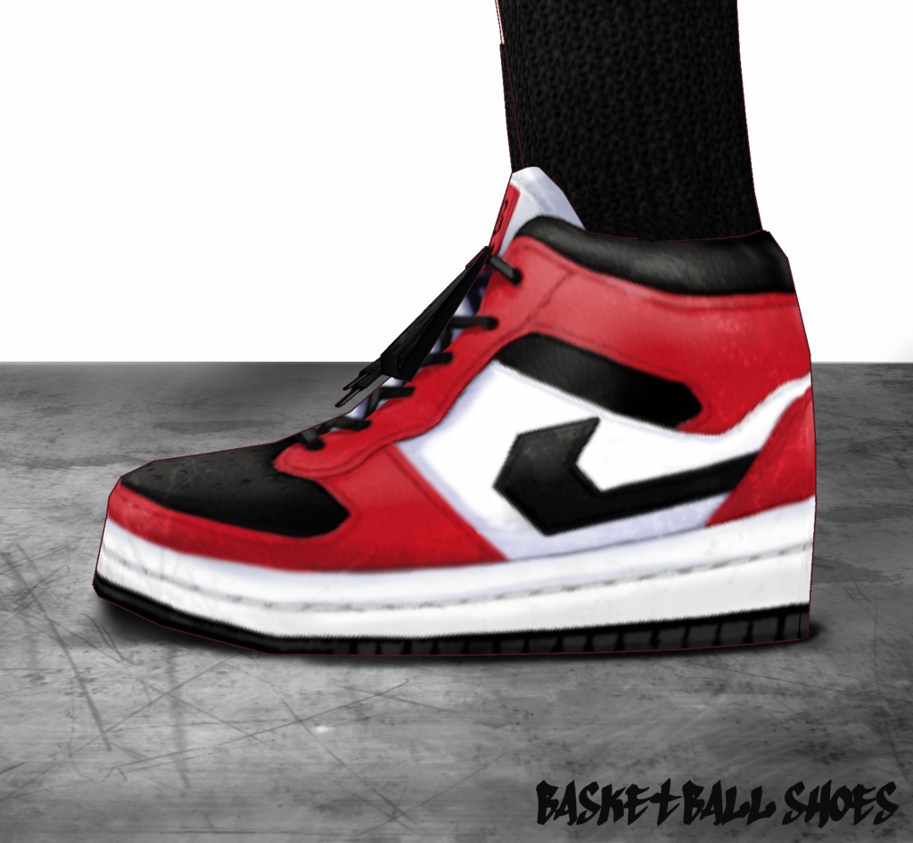 【XWear/Vroid】バスケットボールシューズ