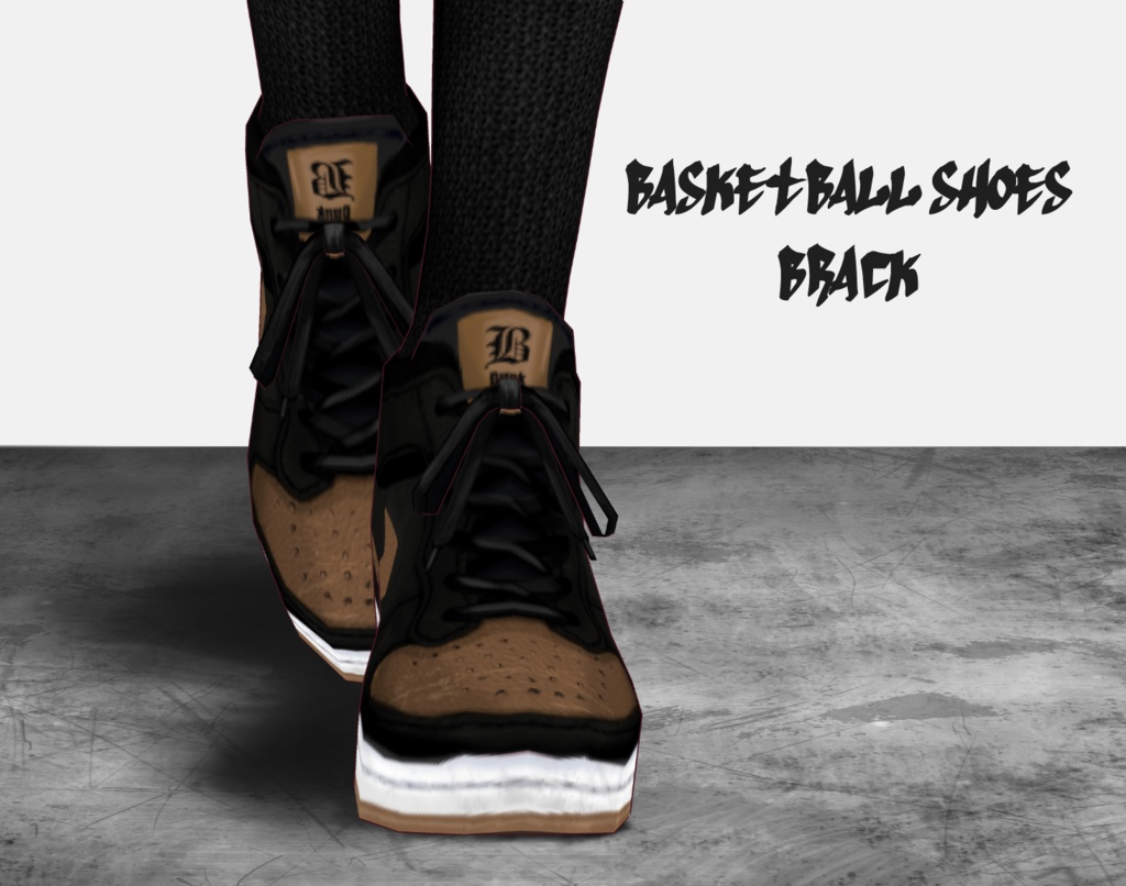 【XWear/Vroid】バスケットボールシューズ