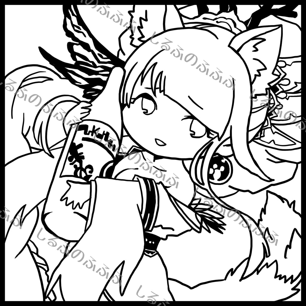 SINoALICE 人魚姫 切り絵