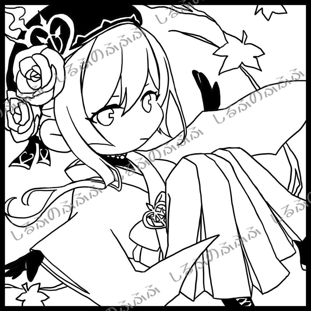 SINoALICE スノウ 切り絵