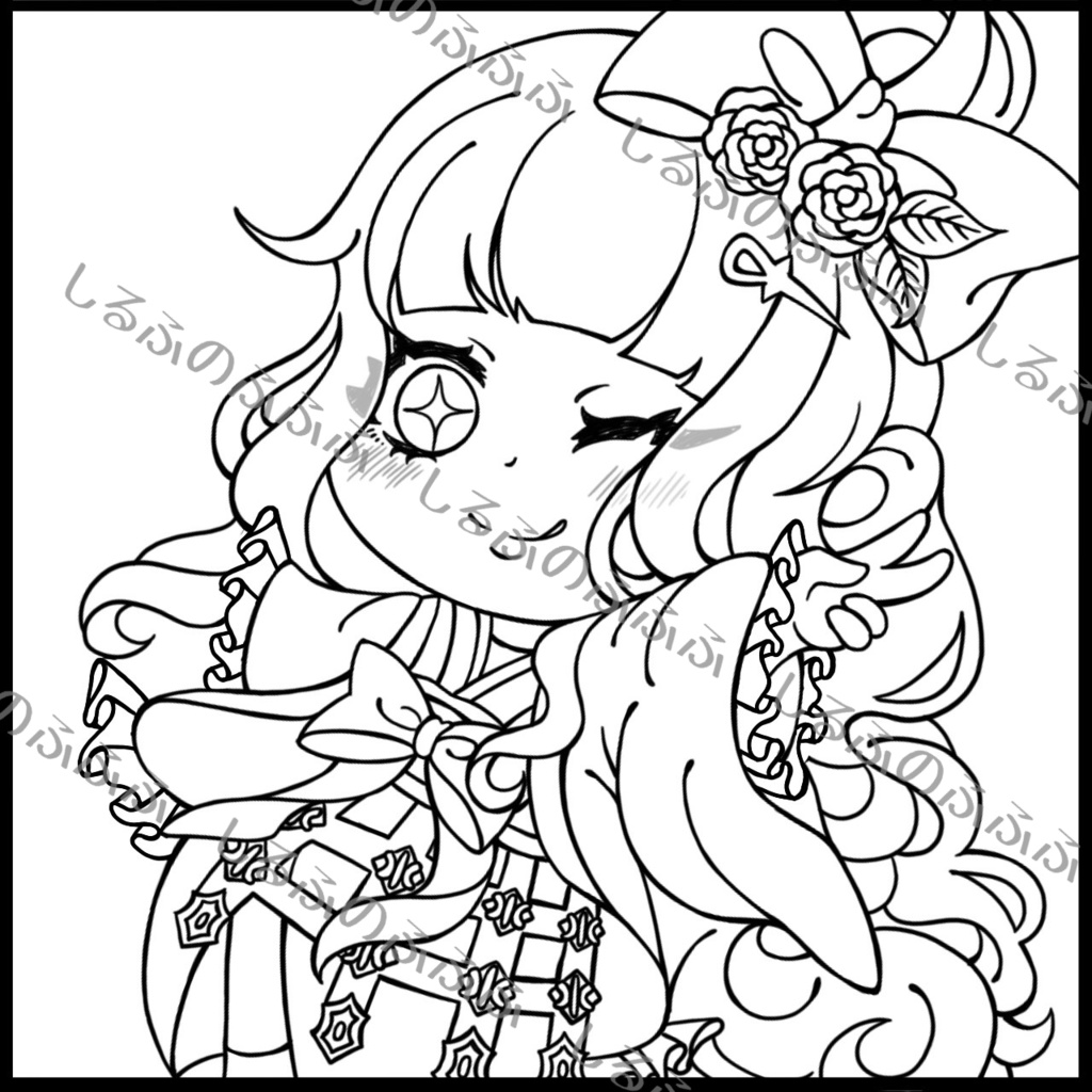 SINoALICE 赤ずきん 切り絵