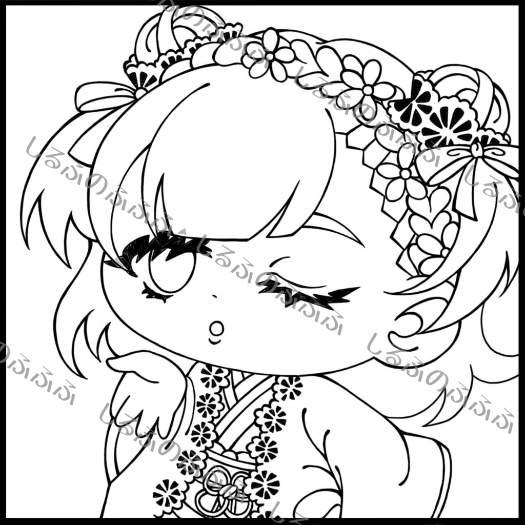 SINoALICE いばら姫 切り絵