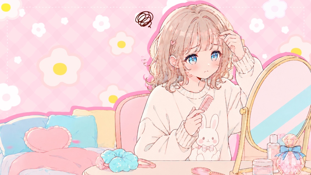【無料BGM】前髪が決まらない｜My bangs won't cooperate