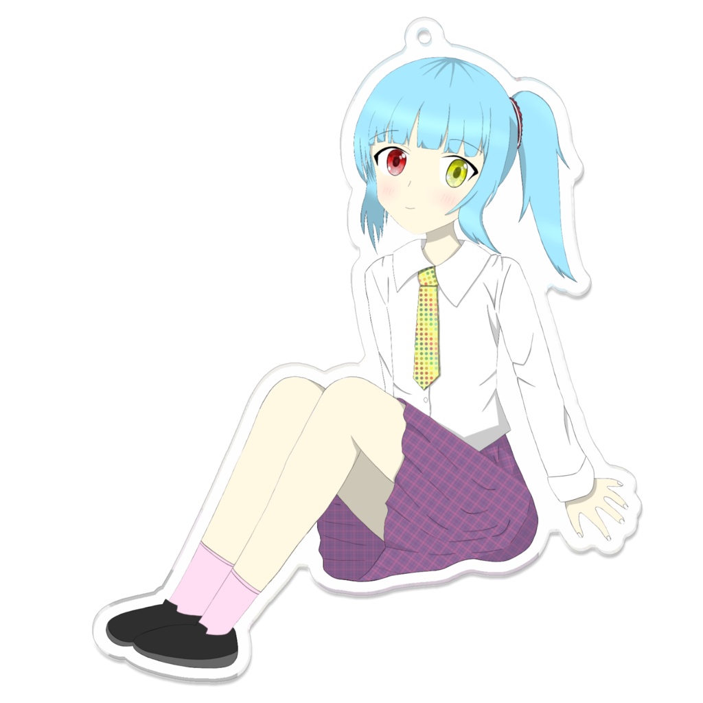 【アクリルキーホルダー】制服やこくちゃん