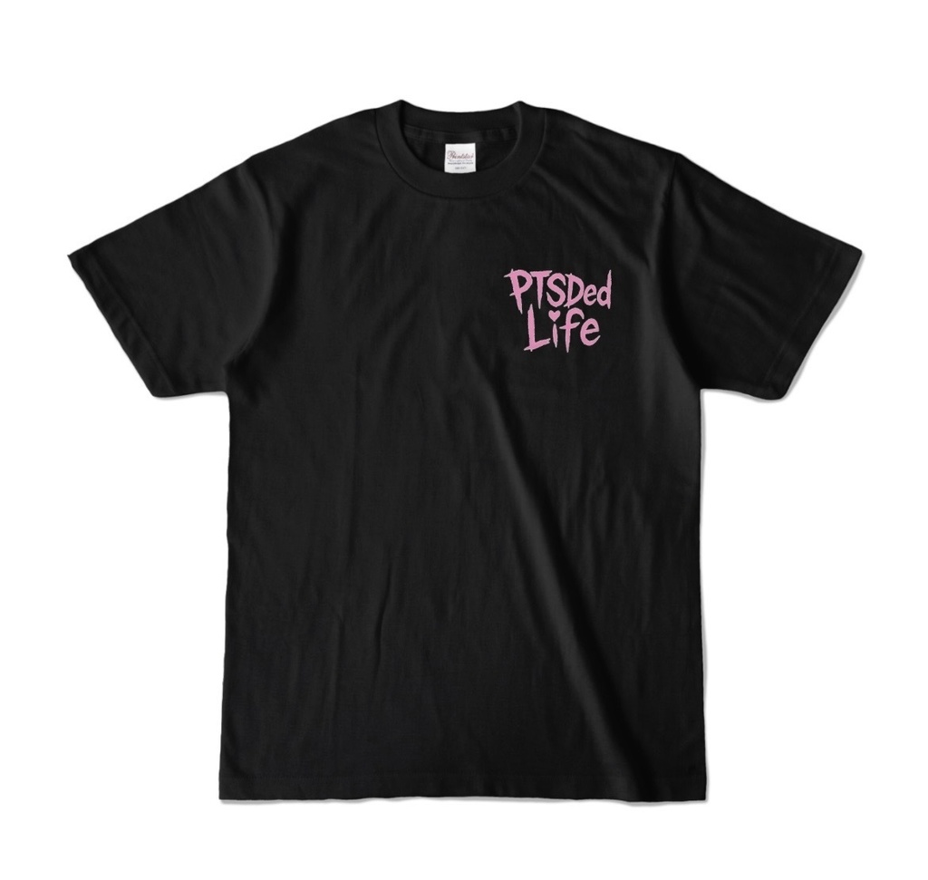 PTSDed Life オリジナルロゴTシャツ
