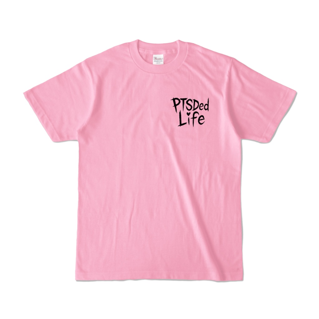 PTSDed Life オリジナルロゴTシャツ