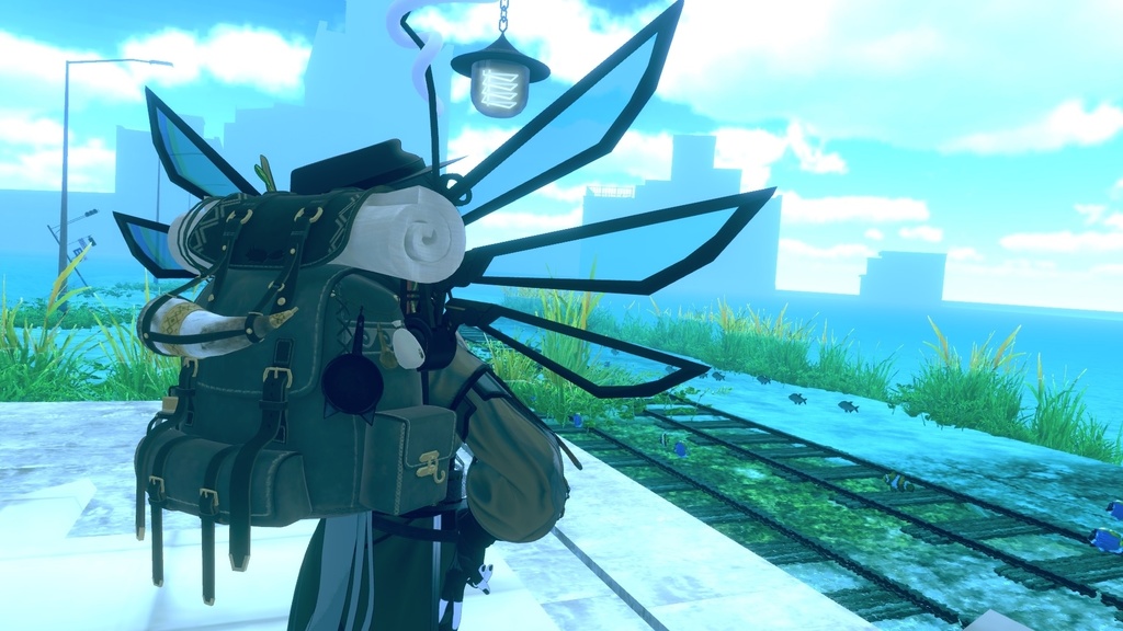 【MA対応】アキュムレータ ウィング + ギアヘイロー【アニメーション有】