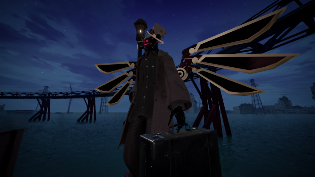 【MA対応】アキュムレータ ウィング + ギアヘイロー【アニメーション有】