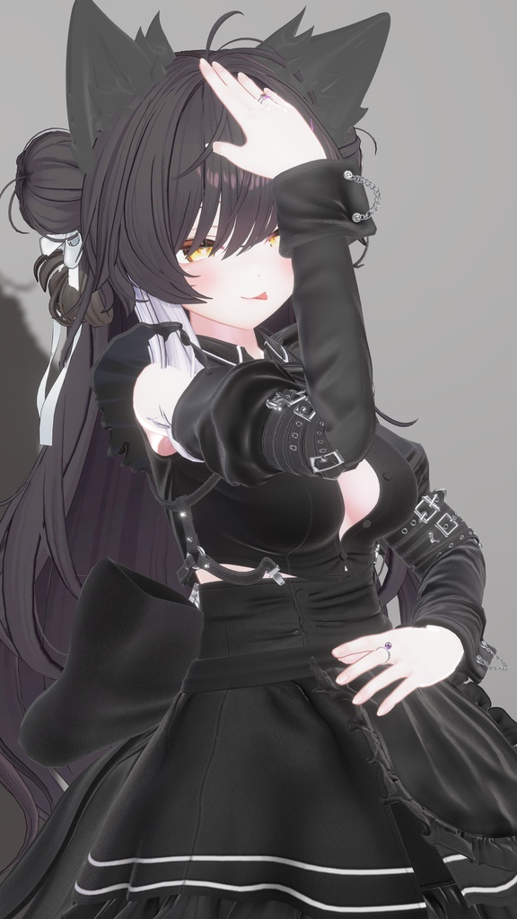 【VRCHAT向け】アメジストリング