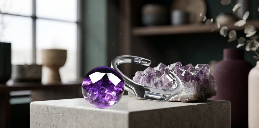 【VRCHAT向け】アメジストリング