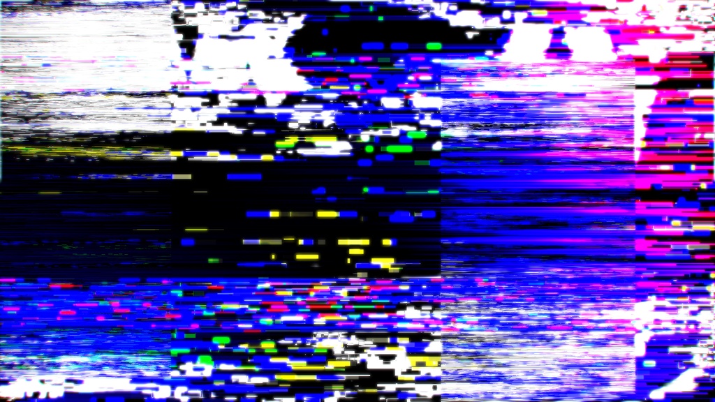 【AE】グリッチロゴテンプレート