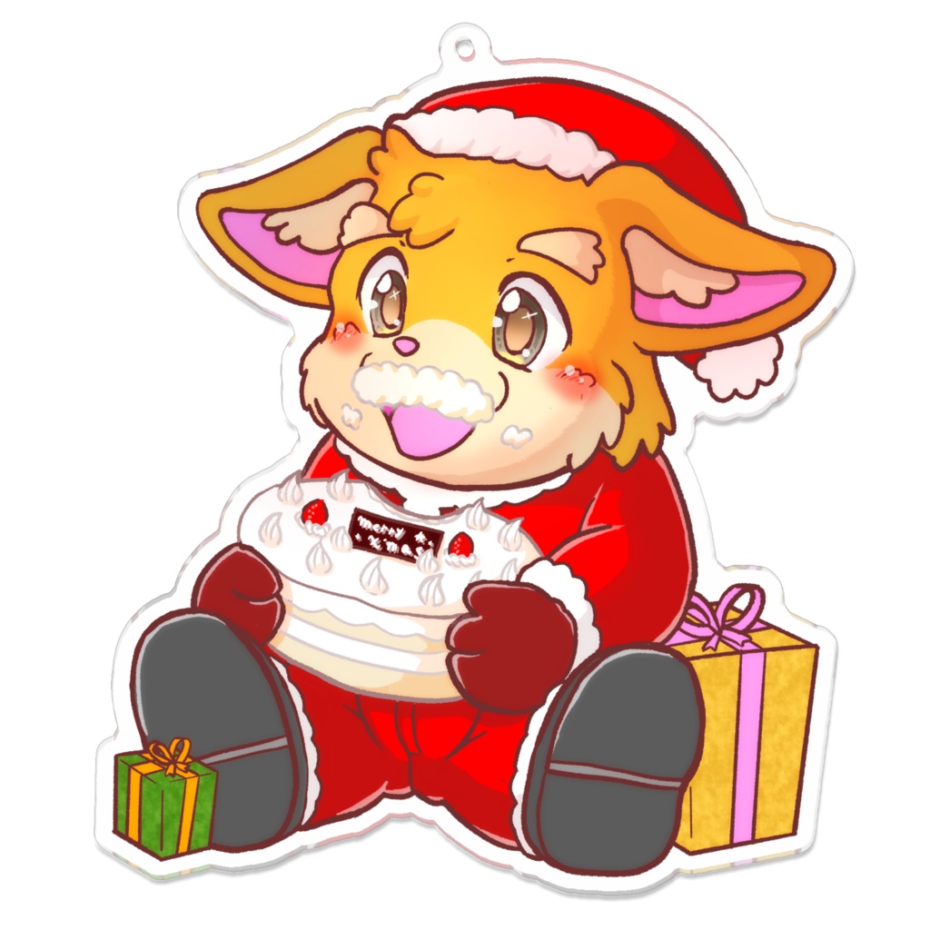 日葵橙秋兎クリスマスver アクリルキーホルダー