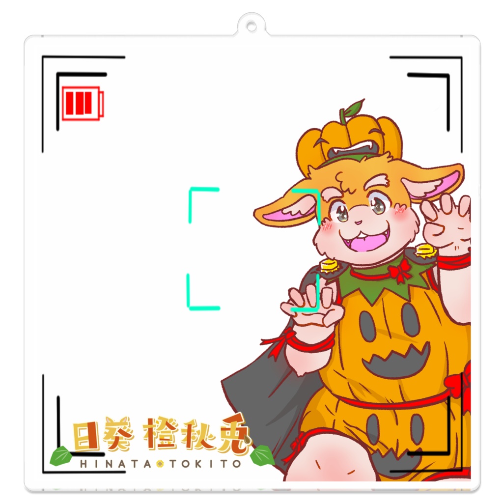 ときとと一緒フォトフレームアクキー　ハロウィンver