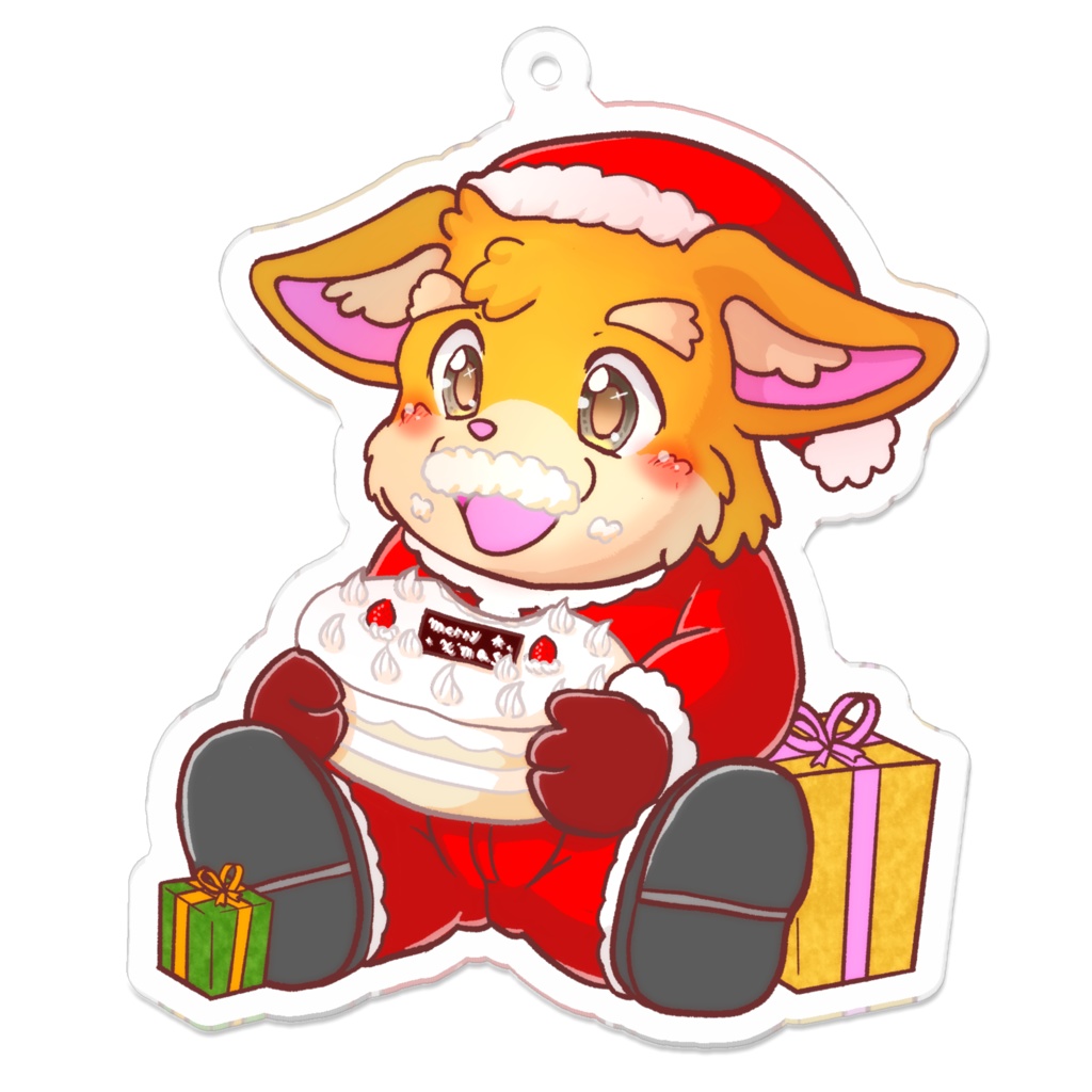 ちょっと大きめときとクリスマスver アクキー