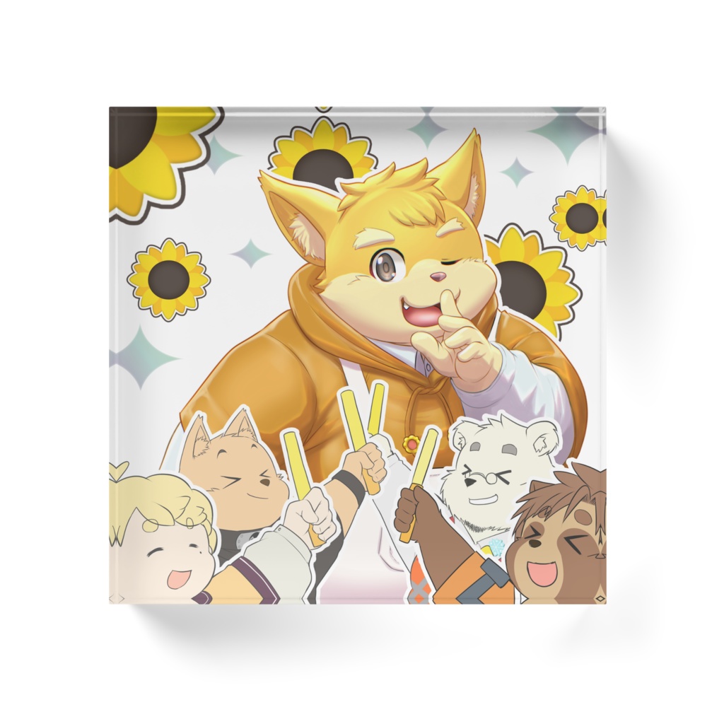 日葵ときと2周年記念アクリルブロック