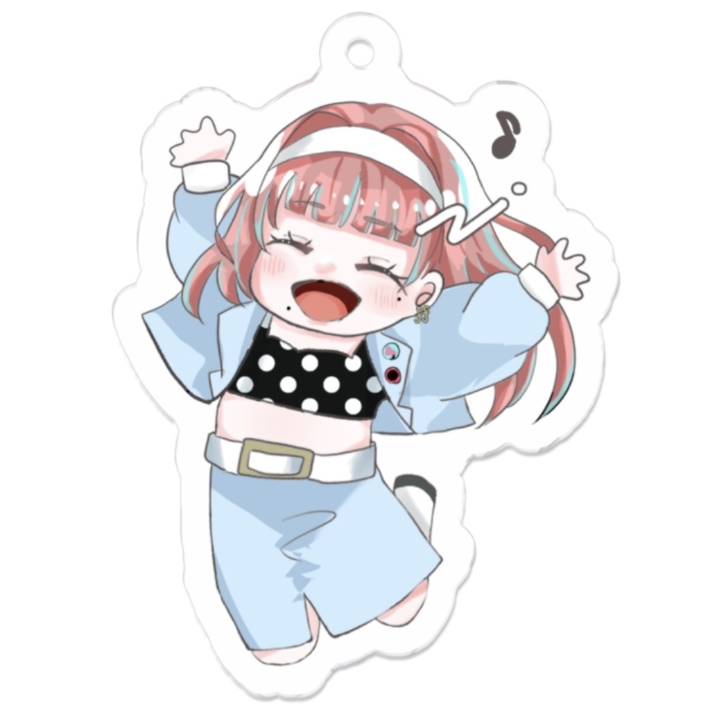 いっか ミニキャラアクリルキーホルダー(ハートver.)