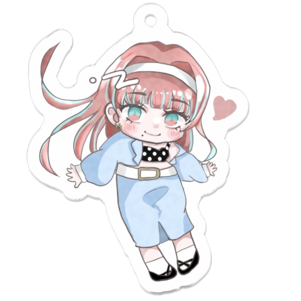 いっか ミニキャラアクリルキーホルダー(ハートver.)