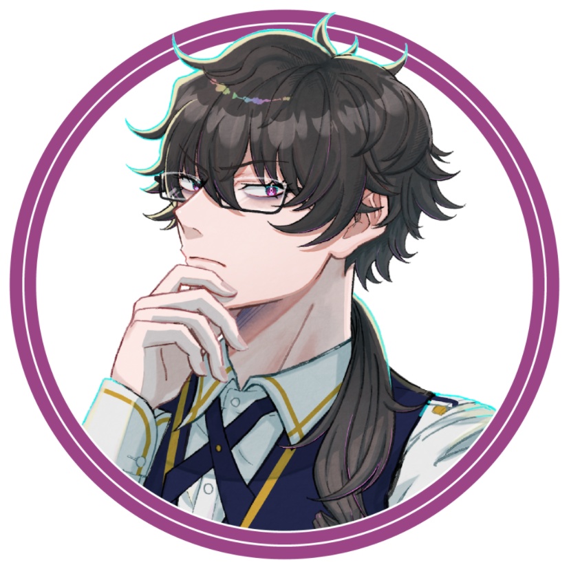 【聖フィロソフィア学園哲学科】キービジュアル缶バッジ