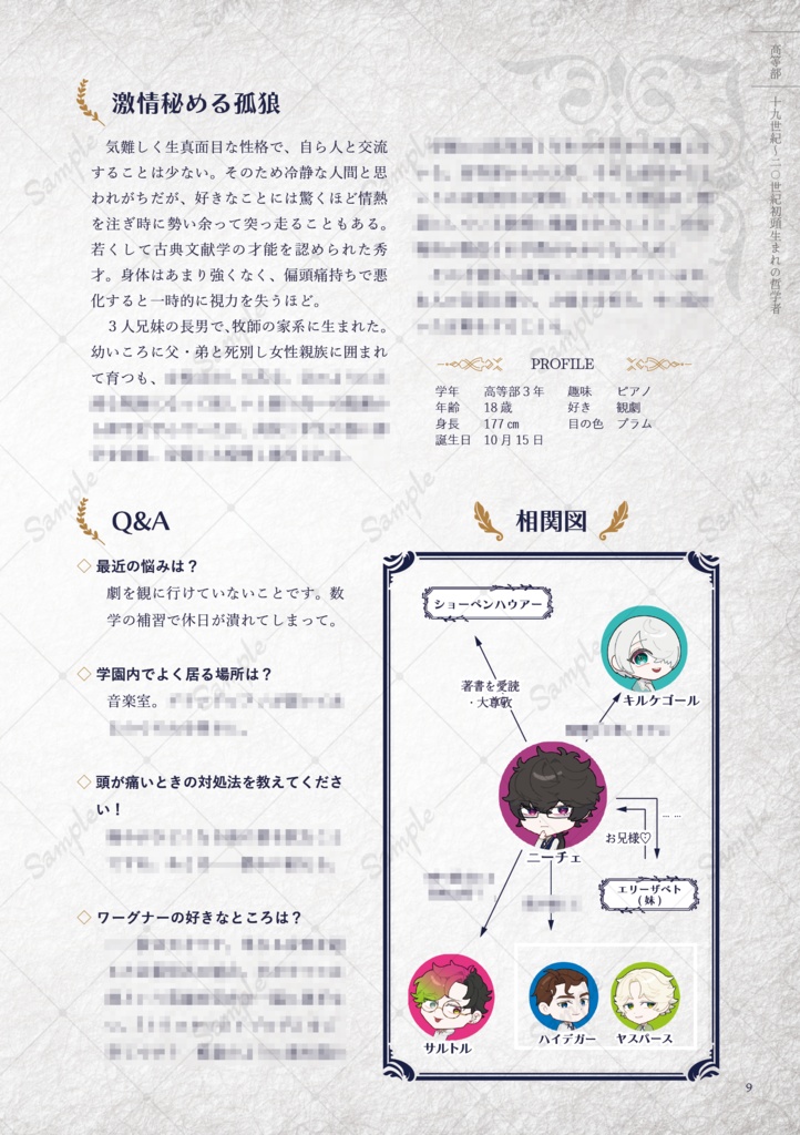 【聖フィロソフィア学園哲学科】哲学者べんらん 1