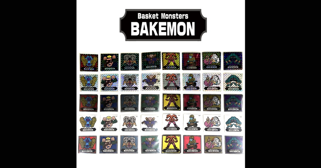 バスケットモンスターBAKEMON（全40枚）