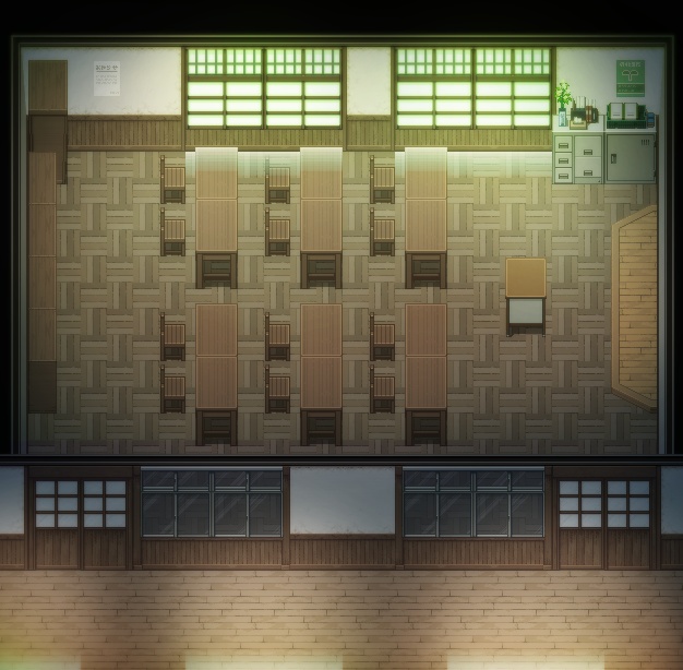 ノスタルジータイルセット【学校】