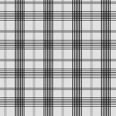 【クリスタ】HJシームレスモノクロチェック10種類◆1◆ 【素材】