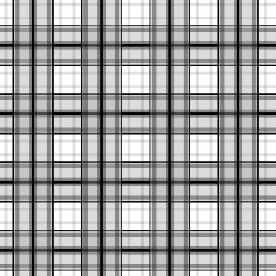 【クリスタ】HJシームレスモノクロチェック10種類◆1◆ 【素材】